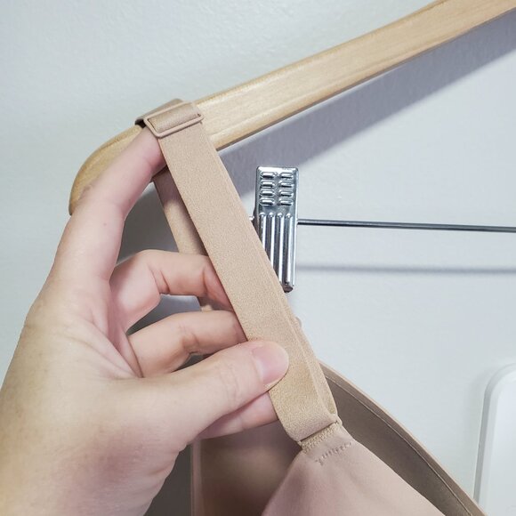 AERIE Smoothez Full Coverage Lightly Lined Bra Padded Underwire Nude Women's 38D - Picture 6 of 13